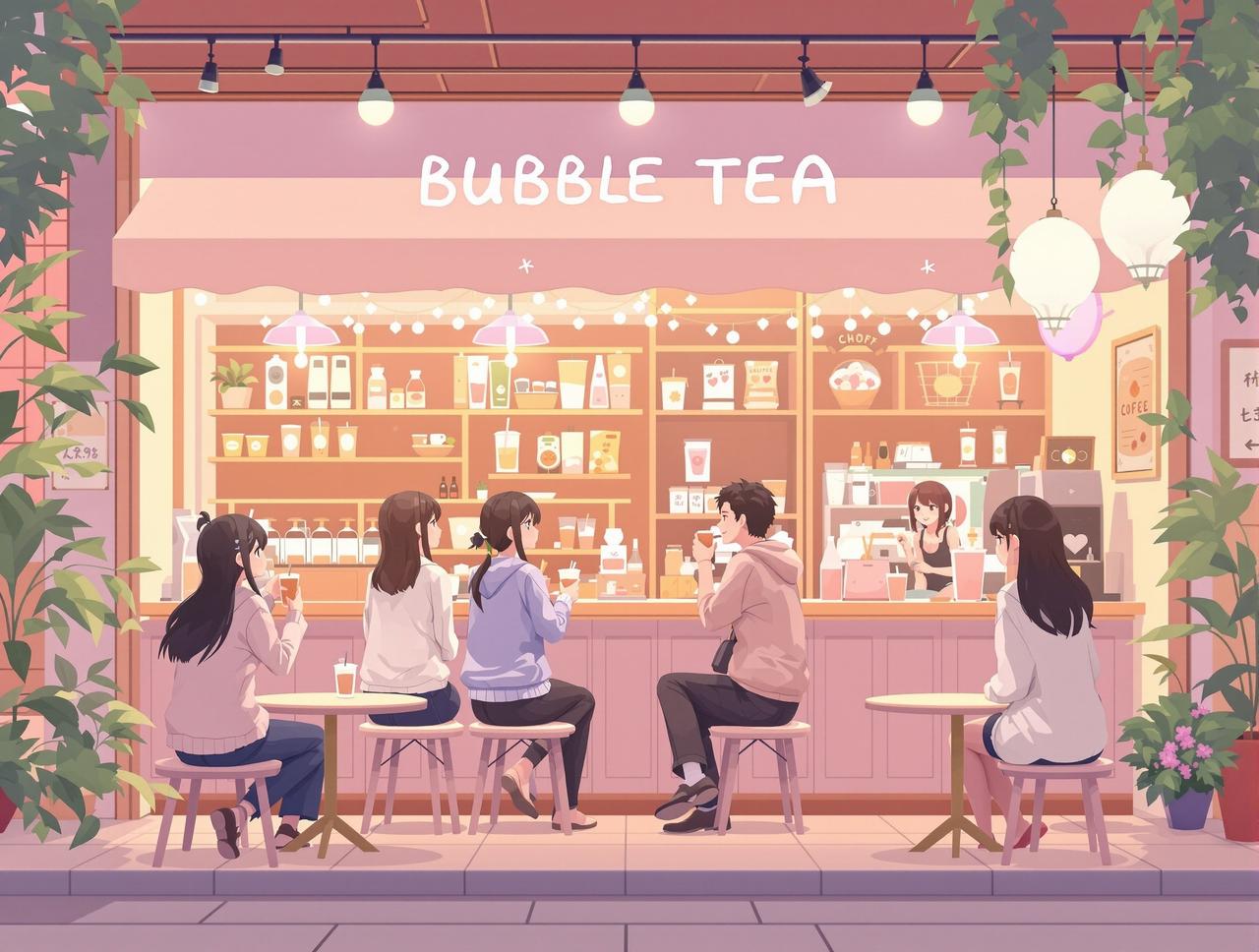 日漫网站 - 奶茶店奇遇记